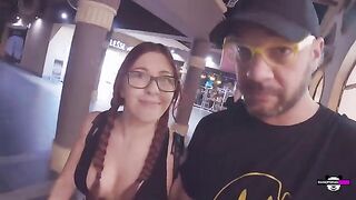 She almost wife, fucks in public bath like an ex-girlfriend