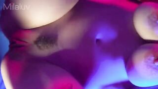 Meaty cock for a tight pussy, cumming inside and outside her wet cunt