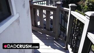 Latina stepdaughter Eliza Ibarra gets cock sucked to keep her secret