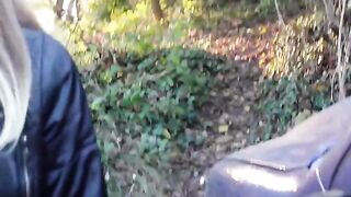 I had to suck the biker's cock to avoid police involvement