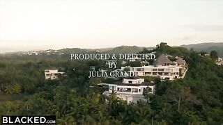 Scarlett’s cheating redhead guts spread wide at the hotel by BLACKED