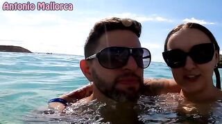 Slutty Australian girl gets fucked hard on the beach
