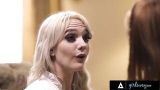 Kenna James was unlucky, but she found a charming girl to distract her