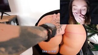 A delivery guy brought a package and his cock to the house of a hot babe