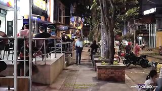 Sara Blonde got fucked in a Colombian disco, what a scene!