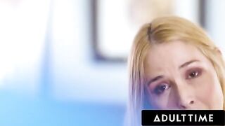 A man is having sex with his big tits stepmom, played by the stunning Sarah Vandella