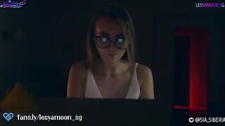 Scary hot Halloween story with Lesya Moon and Sia Siberia in exclusive content