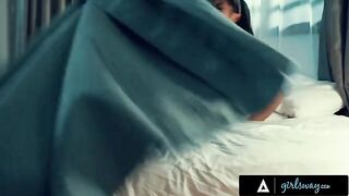 Nuns Alina Lopez and Kendra Spade engage in passionate acts