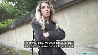 Hot French teacher seduced the agent with her irresistible charm