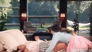 Best friend Jennie taught her how to relax by sliding into something tight