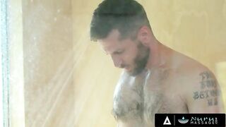 The guy fucked Naughty Chloe Cherry in doggy style after intense handjob and blowjob
