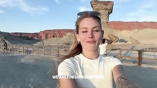 My cute GF got messy after sex on cam show