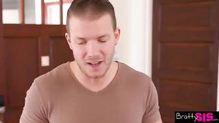 The best big stepbrother ever! Madi Collins raves to her Stepbro in this steamy scene
