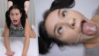 College slut Matty Mila Perez gets fucked hard by her landlord in rough session