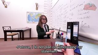 A young student tried to take something by force, but was paid in a different way