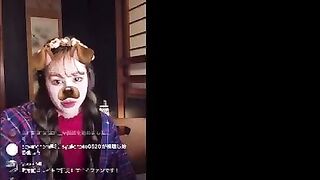 I fucked my big girlfriend during an Instagram live stream and gave her a creampie