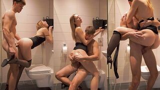Pervert dude fucked his stepsister in the bathroom