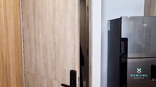 A young stepson fucked her in ass on a sad day
