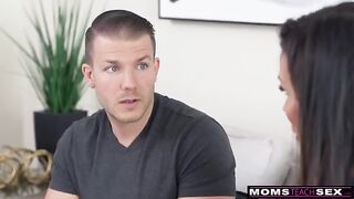 Shay Sights seduced her stepson to get fucked and feel better - Episode 5