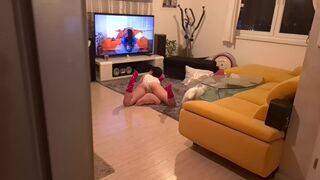 Horny guy caught his stepsister watching porn and got intimate
