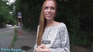 Redhead girl gets fucked in ass by horny Tinder date