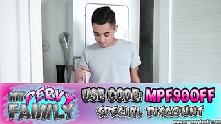My stepsister asked me to stop cleaning so we could have sex - MyPervyFamily