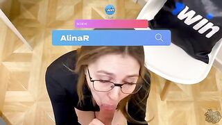 Boy won a bet and fucked his stepmom Alina Rai without condoms