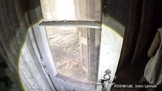 Babe explores an abandoned house with a steamy twist