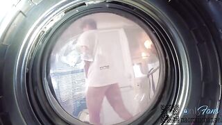 Girl searched the washing machine for missing underwear and found a surprising surprise
