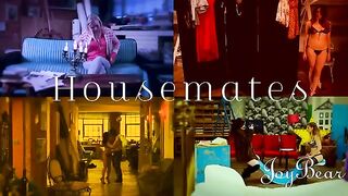 Two bisexual artists and their hot male friend in an intense threesome