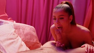 A naughty secretary, Vanna Bardot, gets fucked hard by her boss on his desk