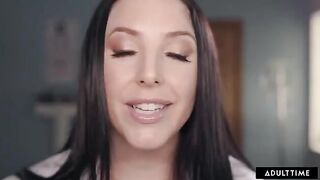 Hot doctor Angela White makes a deep examination in ASMR style