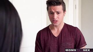 Don't play hard to get, just give it to me! Keira Croft demands Stepson