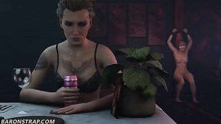 A unique and erotic BDSM lovestory set in a cyberpunk world, perfect for fans of intense animation