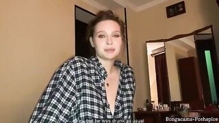A cute girl fucked with her husband's best friend in POV style