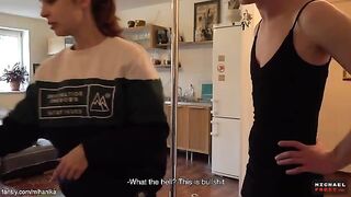 I shot a challenge with my step brother on Tik-Tok