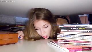 A stepbrother and a stepsister got bored, so they decided to play a little