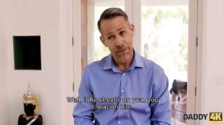 A girl seduces her boyfriend’s dad because he is an egoist