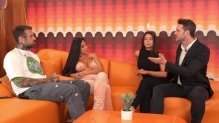 Tru Kait’s Latina ass gets pounded by two cocks in steamy action