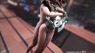 Overwatch Tracer 2021 compilation with sound by RedScarlet28