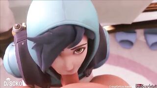 Overwatch Tracer 2021 compilation with sound by RedScarlet28
