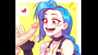 Hottest Jinx Hentai Compilation ever, 100% hot to watch!