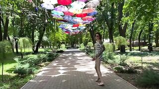I've taken off my panties in the park and caressed my pussy publicly