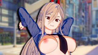 Chainsaw Man Power Hentai is a wild ride you won't want to miss!
