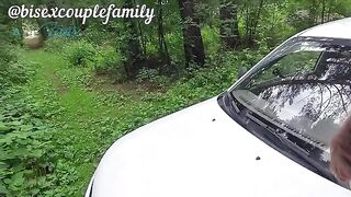 Public car sex with a stranger - it's a fucking success!