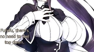 An affair with a captivating woman, Akeno Himejima, awaits you in this intense anime joi scene