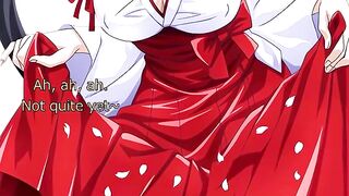 An affair with a captivating woman, Akeno Himejima, awaits you in this intense anime joi scene