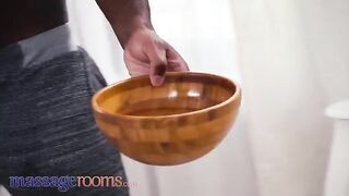 Petite Russian beauty Elena Vedem gets fucked in oil in MassageRooms