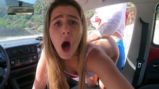 I fucked like a whore in the car on public parking!