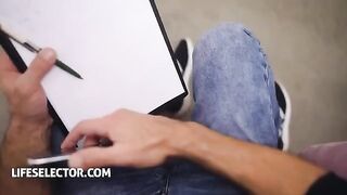 Sporty babe Veronica Leal from Cucuta, Colombia gets fucked by a casting agent in hardcore POV action